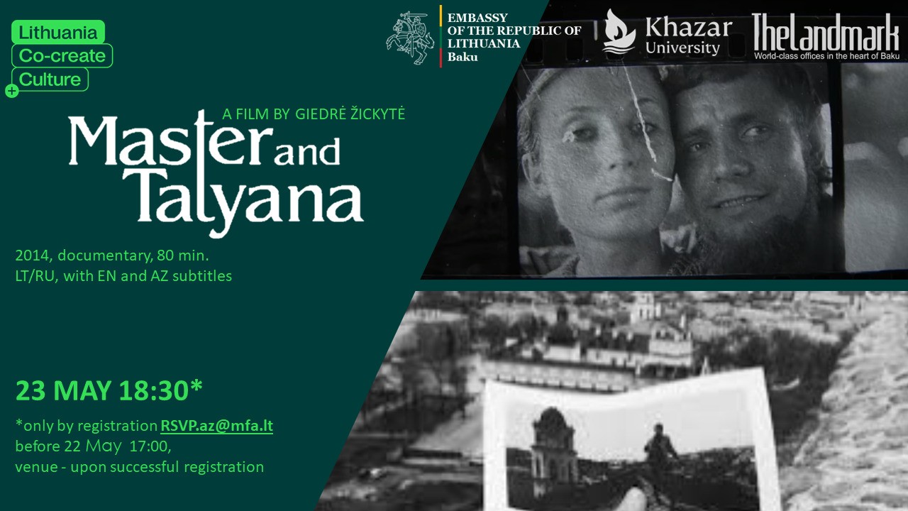 Lithuanian Film "Master and Tatyana" Translated into English by Khazar University Students Screened